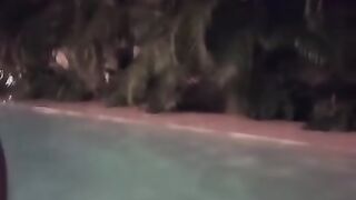 Cubedh AKA Cubeth Indonesian Public Sex In Poolside And Cum In Mouth