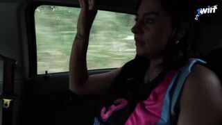 Filthy taxi driver from Bucaramanga impresses pregnant chick with mischievous ho