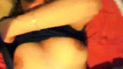 Cute girl show her boobs