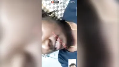 Tamil young girl show her boobs on video call