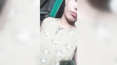 Village girl show her boobs on lover part 1