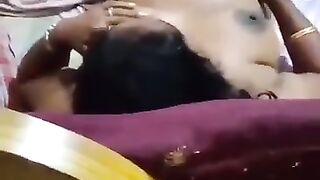 Tamil aunty threesome with dirty talk