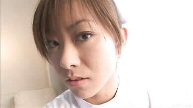ミニスカナースの過激なオナニー