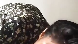 Hot aunty mouth fucking