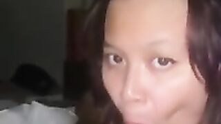 Malay Slut Eating Hot Aiscream