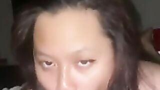 Malay Slut Eating Hot Aiscream