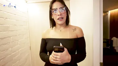 Rommie's Phat Ass prays for BBC creampie from neighbor,Interracial homemade sex!