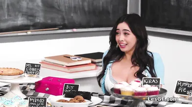Eating her out during classroom cookie sale