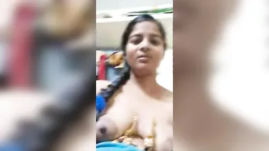 Tamil village sexy wife boobs show