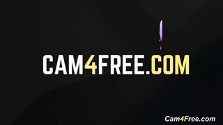 Sexy Horny Girl Rubs Her Cunt On censored