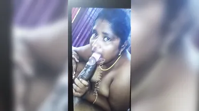 Tamil aunty blow job