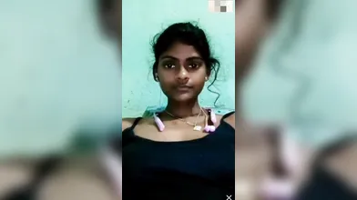 Tamil village girl show her melons video call