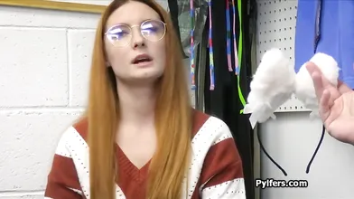 Fat dick to ride for sexy ginger suspect
