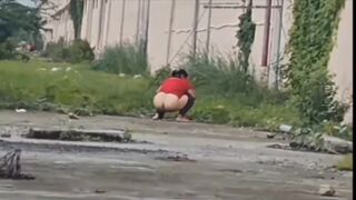 Indian women outside ass showing