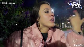 Fucking fantastic latina honey LuenOk rails gigantic bum in public, bursts all o