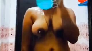 Tamil aunty nude bathing