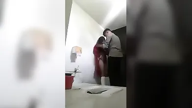 Indian Lovers Fucking At The Toilet
