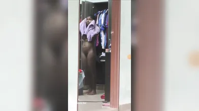 Tamil wife dress change part 2