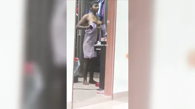 Tamil wife dress change part 2
