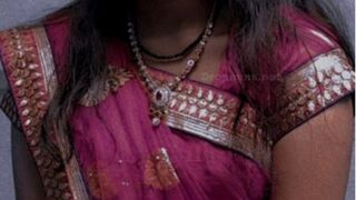Telugu aunty boobs press