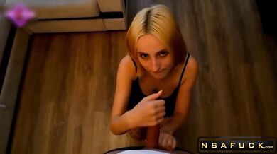 Caught Cheating Fucking a Slut While My Girlfriends Away