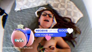 College girl Aluna gets submissive for professor, earning top grades and steamin