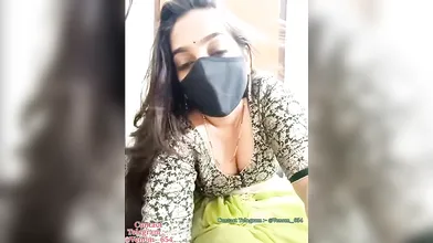 Telugu Aunty Your S@n@ (housewife) Stripping Nude And Showing Her Boobs And Pussy On Stripchat