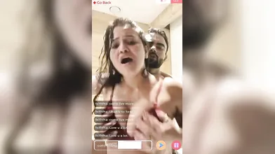 Indian Priya Gamre Latest Couple Live Show