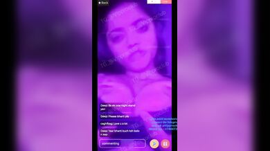 Bharthi Jha Fucking Live