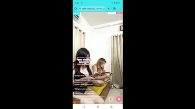Rajsi Verma , Lovepreet Kaur And Ritu Rai Lesbian Live Show