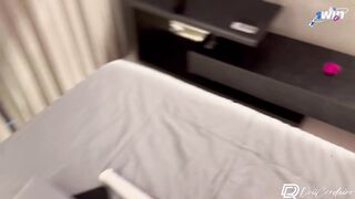 Amateur milf deepthroats penis and gets jism in mouth - wow!