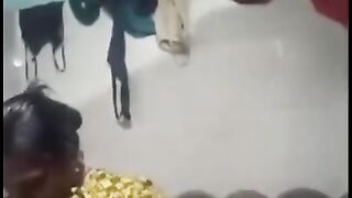 Tamil village aunty prepared for bathing