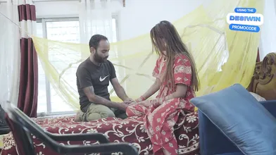 Hot Beautiful Couple Having Romantic Hardcore Sex