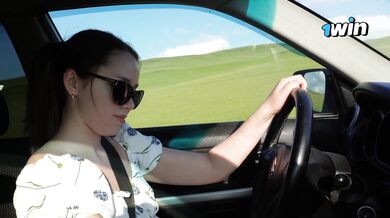 Real fuck-fest with a driving instructor for a mistake - a deluxebitch gives the