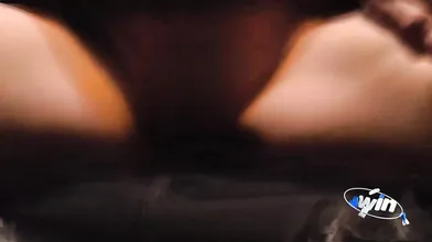 Riding his spear, she screams as he pumps her full of his jism in the car. Part