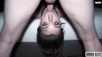 Extreme college obedient diminutive harsh throatfuck facial cumshot inexperience