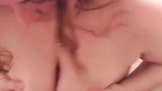 BBW Gets a Dick Between her Tits