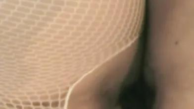 Fishnet Wearing Italian BBW Sex