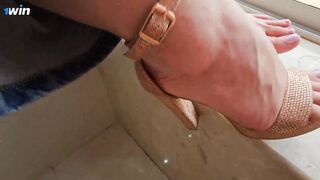 Fuck Natalia Alvarado's soles and creampie - super-fucking-hot 4k porn!