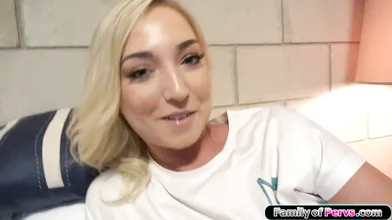 19yo teen stepsis wants to suck and ride stepbrothers cock