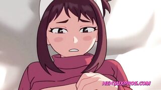 Uncensored Hentai Facial Cum and Cock Riding