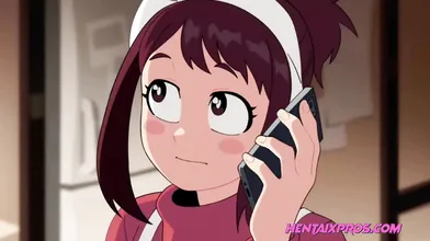 Uncensored Hentai Facial Cum and Cock Riding