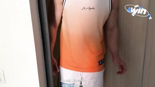 My neighbor's raunchy tear up made me cum in throat and face, and my slutty tart