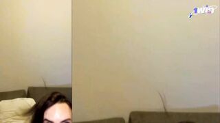 Real couple's homemade fucky-fucky gauze with ample ass, innate titties and a bi
