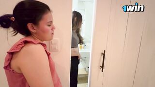 My amateurish gf serves my orders and gives me a public frigging orgasm in a bat