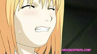 Uncensored Hentai The Best Handjob and Creampie Standing Fuck