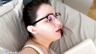 Real couple, stepson and stepmom, inexperienced porn starts with a blowjob.