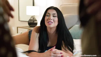 Sure I will suck off your big dick while your wife spanks me