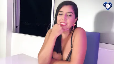 Amateur cougar melts for new dude in webcam studio. Horny mummy can't wait to wa