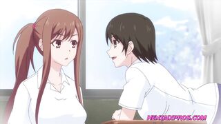 Uncensored Hentai Hot Romantic Sex in the Kitchen